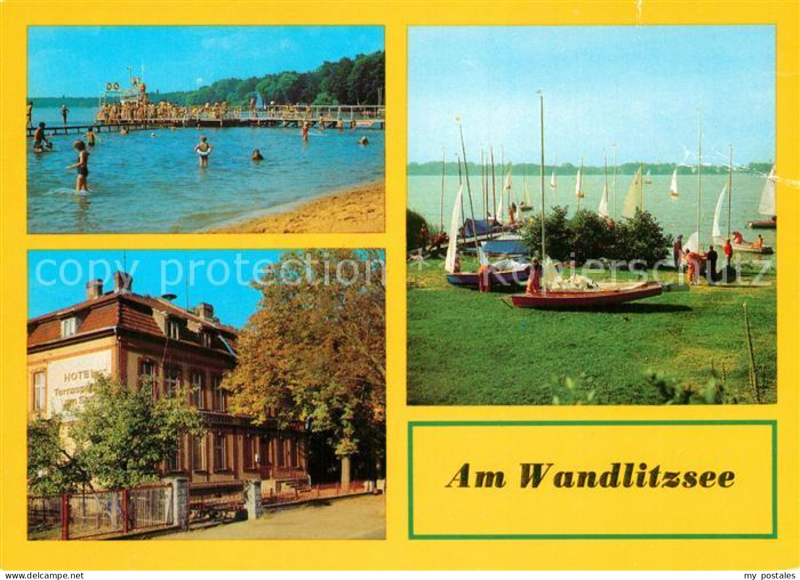 72949616 Wandlitz Strandbad Hotel Terrassen Am See Seglerhafen Wandlitzsee Wandl - Wandlitz