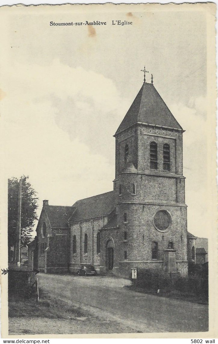 STOUMONT : L'église - Stoumont