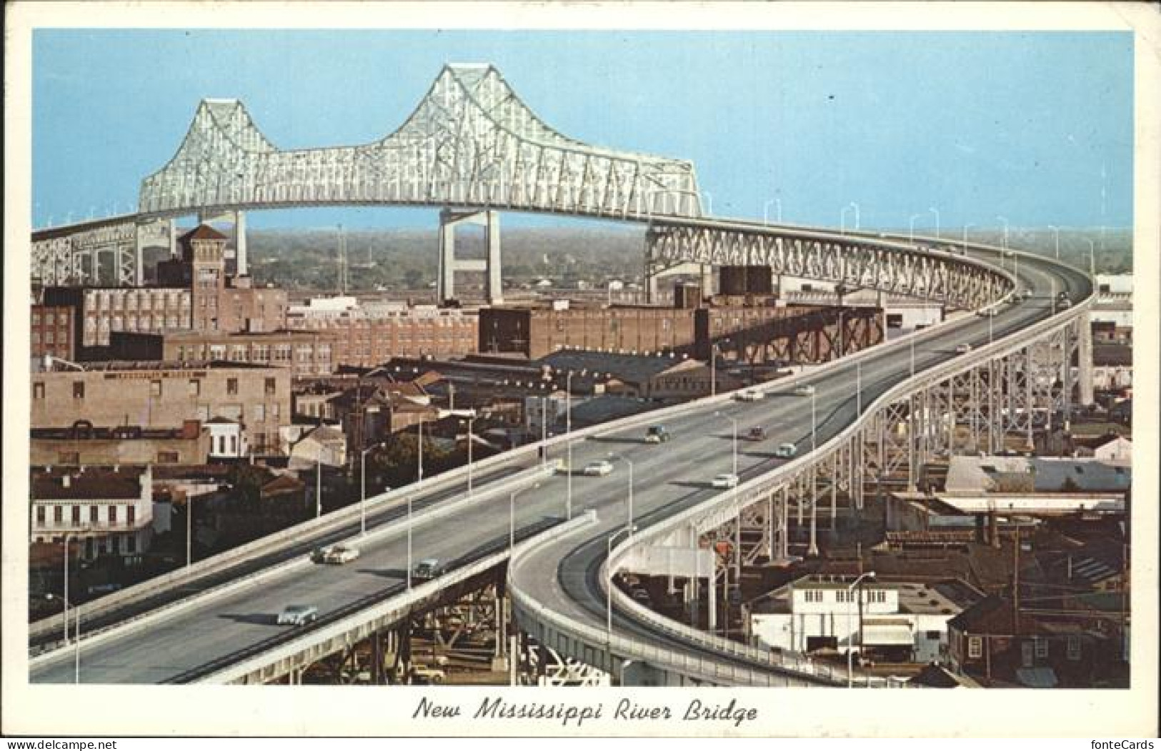 71444762 New_Orleans_Louisiana New Mississippi River Bridge - Autres & Non Classés