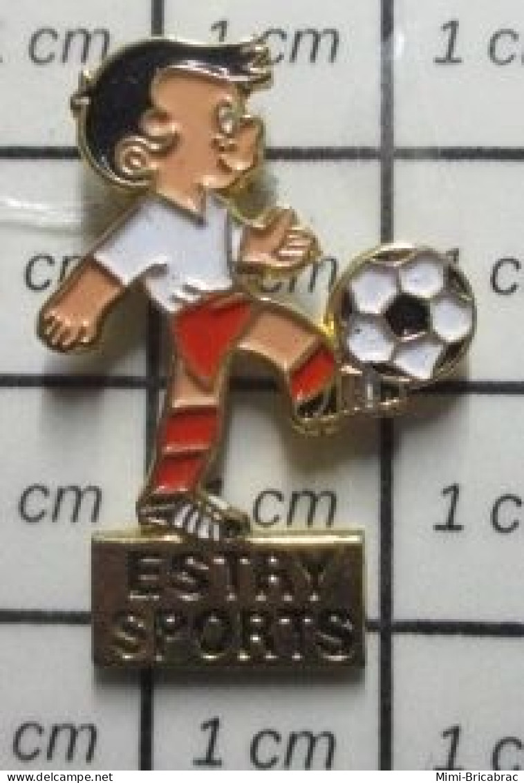 713M Pin's Pins / Beau Et Rare / SPORTS / ESTRY SPORTS FOOTBALL - Football