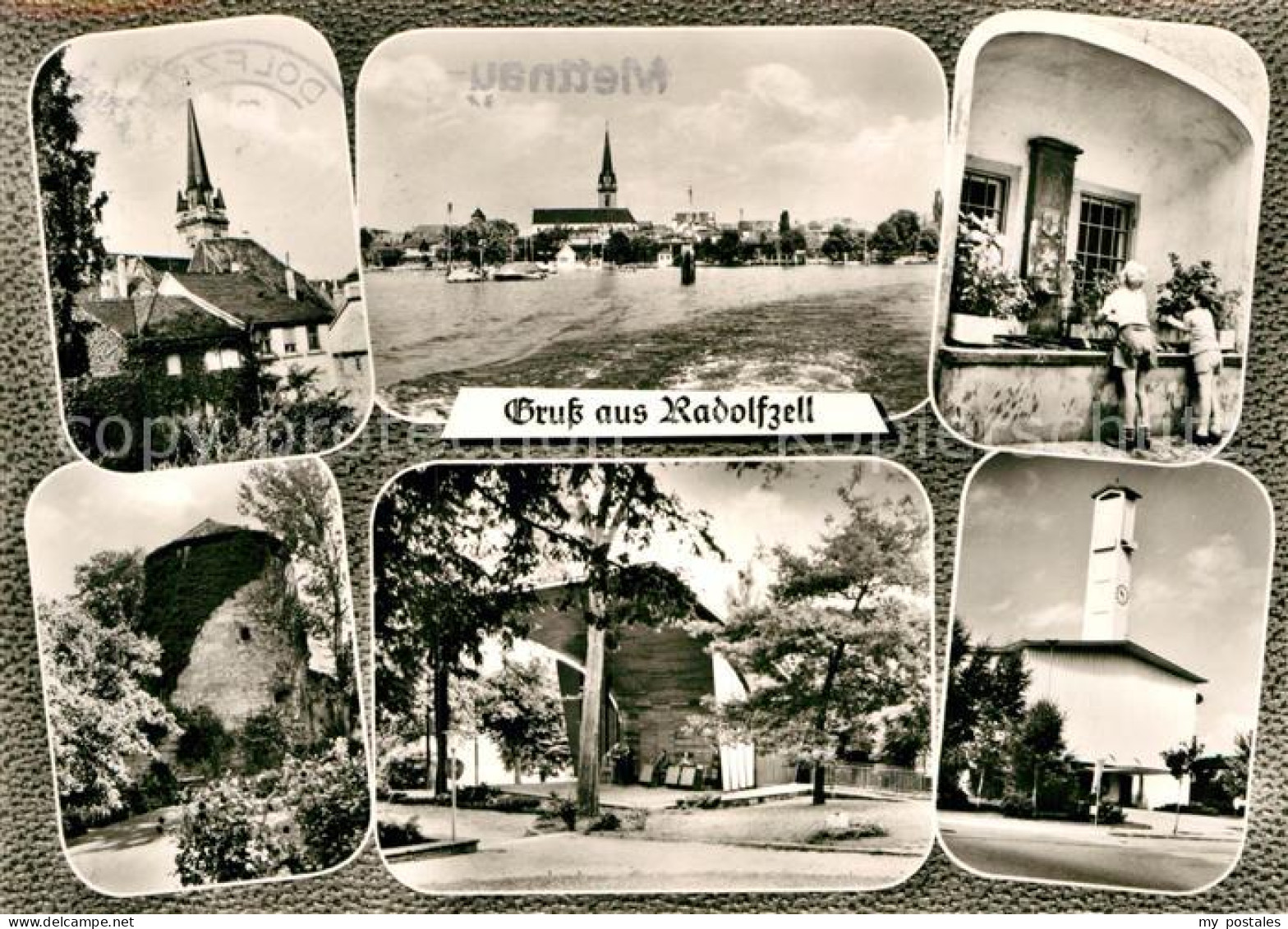 72948119 Radolfzell Bodensee Ansicht Vom See Aus Altstadt Kirche Turm Radolfzell - Radolfzell