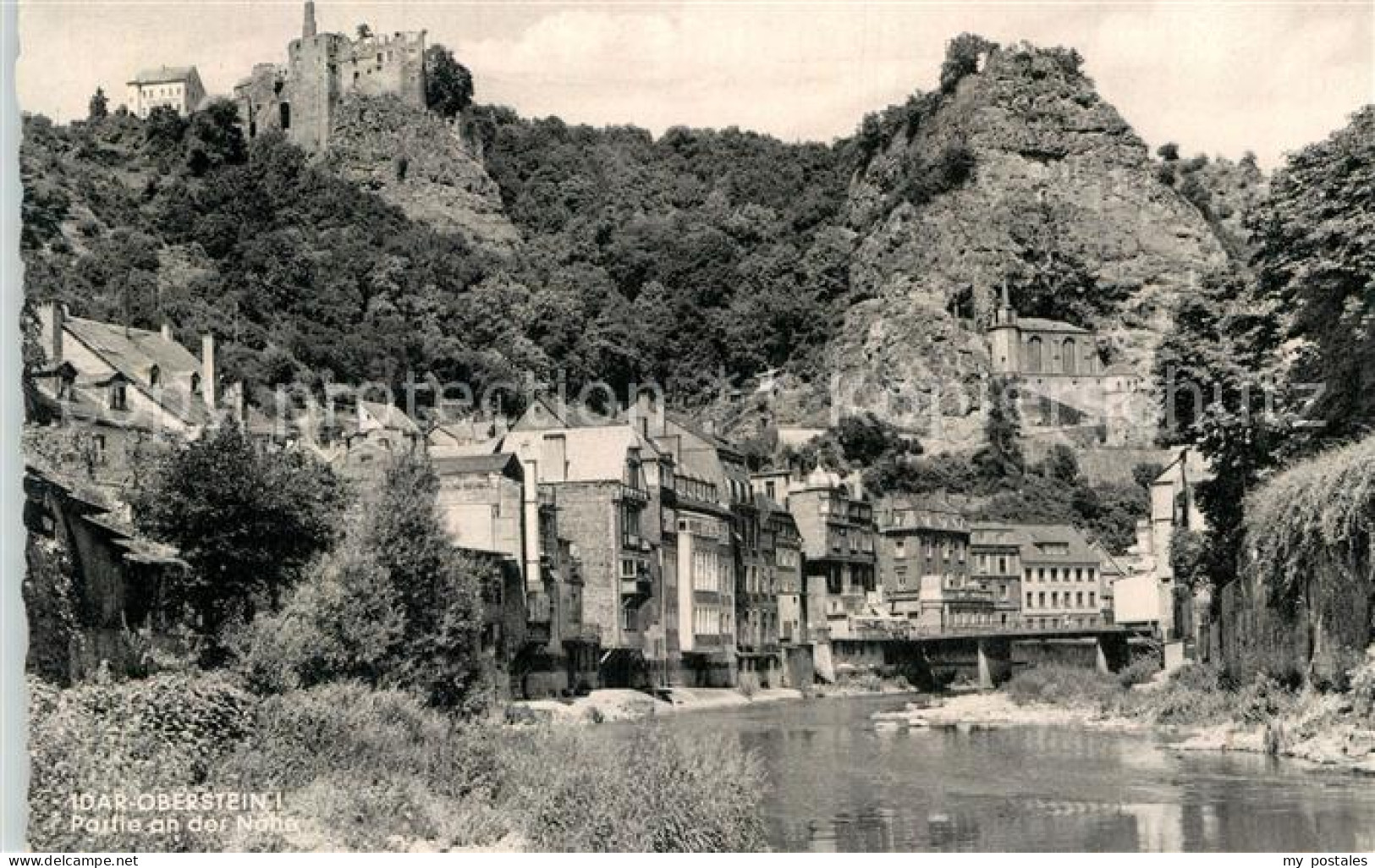 72948100 Idar-Oberstein Partie An Der Nahe Felsenkirche Burgruine Idar-Oberstein - Idar Oberstein