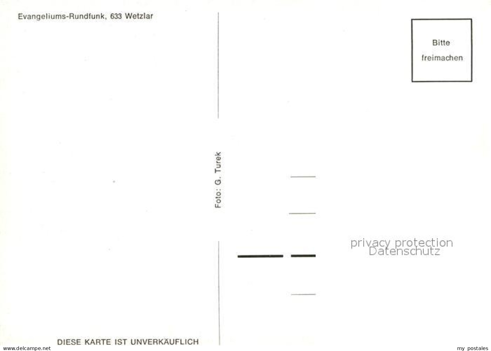 72947116 Wetzlar Evangeliums Rundfunk Wetzlar - Wetzlar