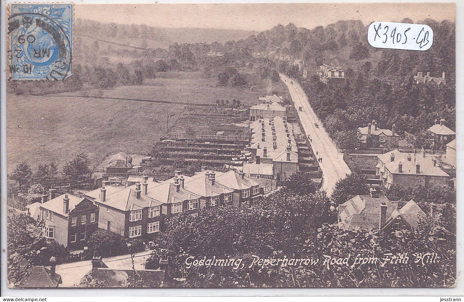 SURREY- GODALMING- PEPERHARROW ROAD FROM FRITH HILL - Surrey