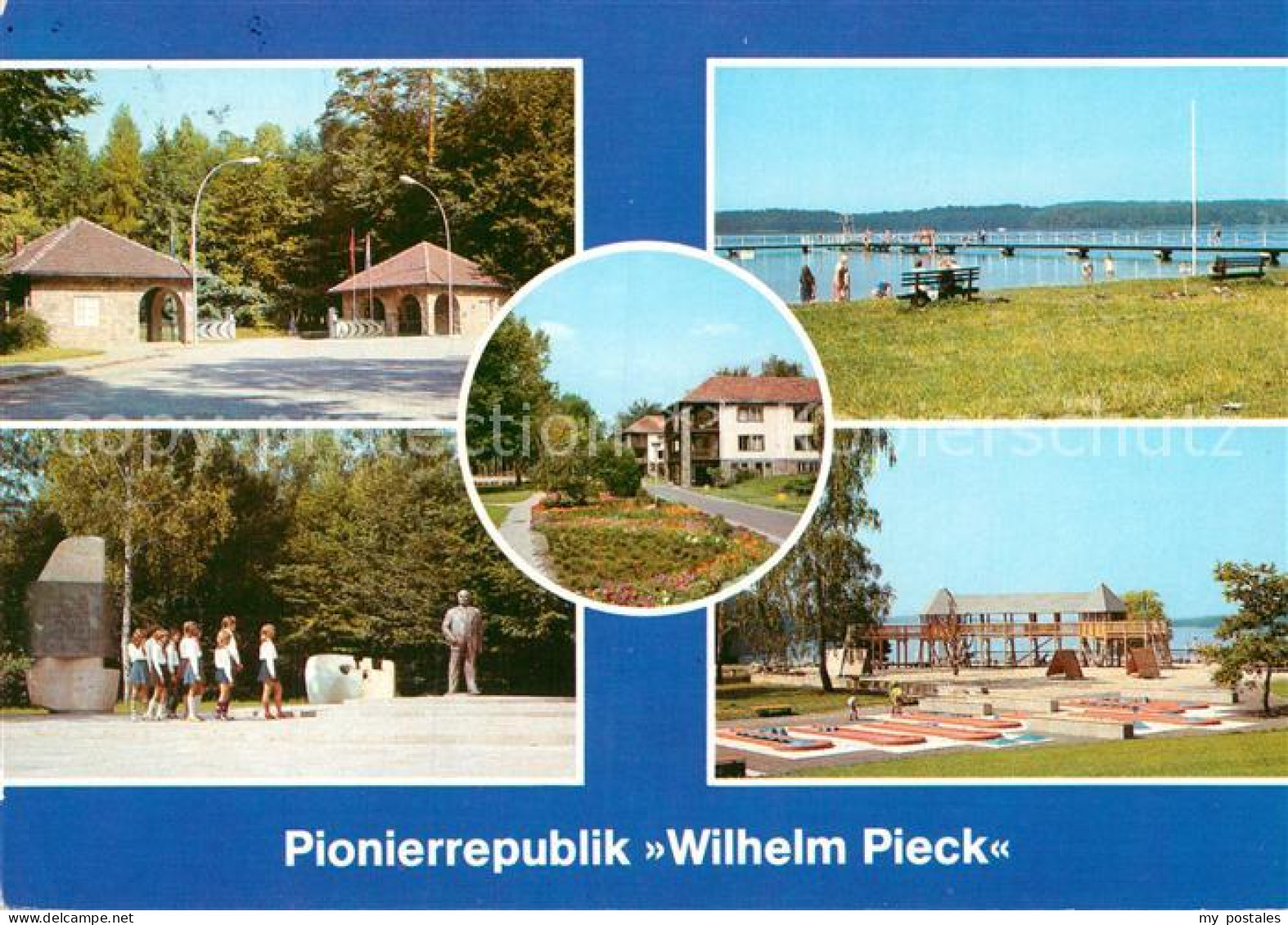 72946540 Altenhof Eberswalde Pionierrepublik Wilhelm Pieck Minigolf Altenhof Ebe - Finowfurt