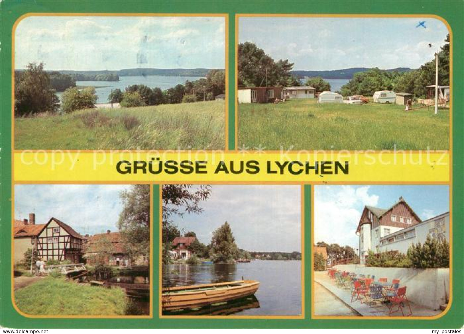 72945835 Lychen Gr Lychensee Campingplatz Wurlsee Malerwinkel Oberpfuhlsee FDGB  - Lychen