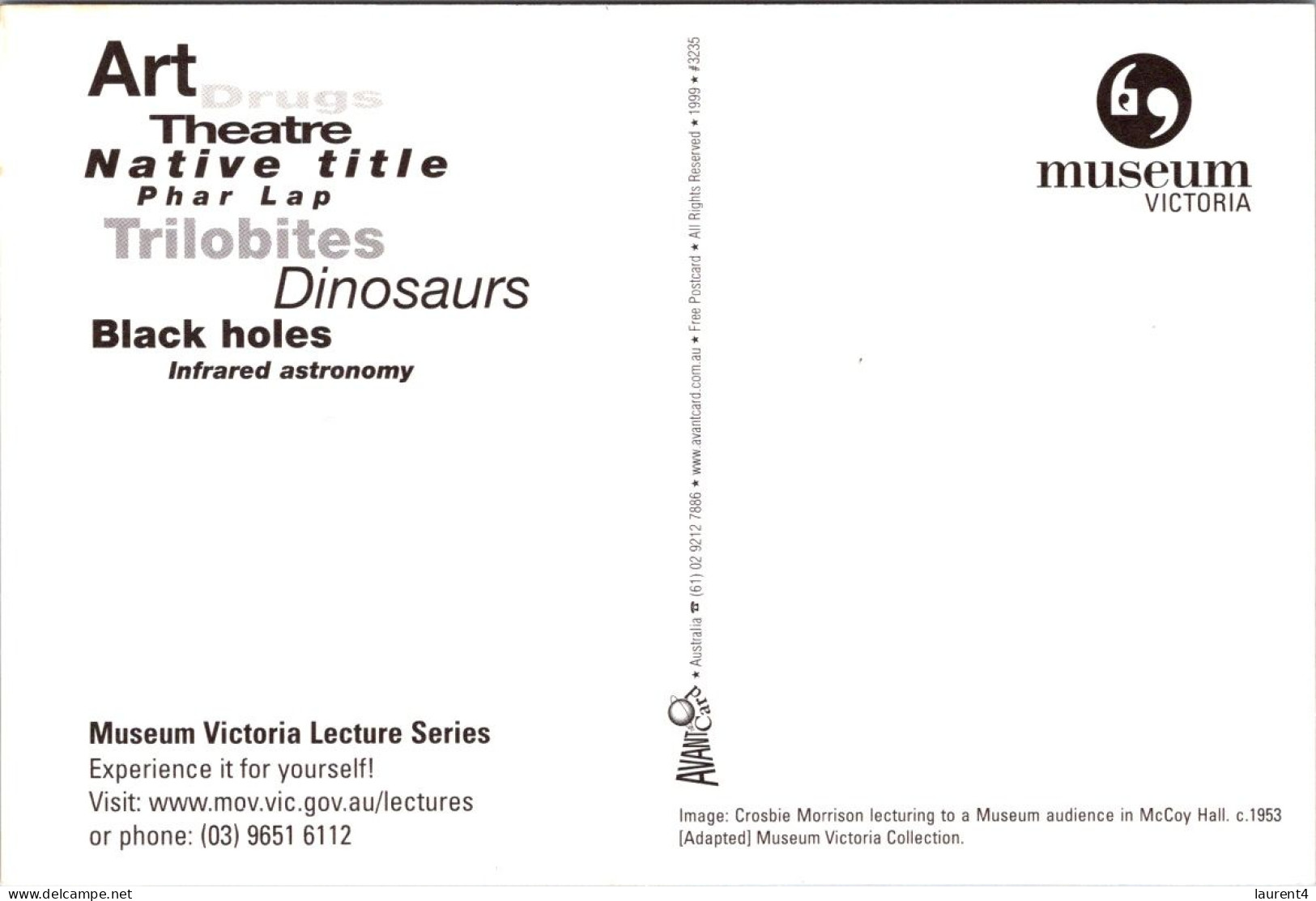 25-2-2024 (1 Y 11 A) Australia - Museum Victoria - Theate - Dinosaurs - Holes Etc - Musées