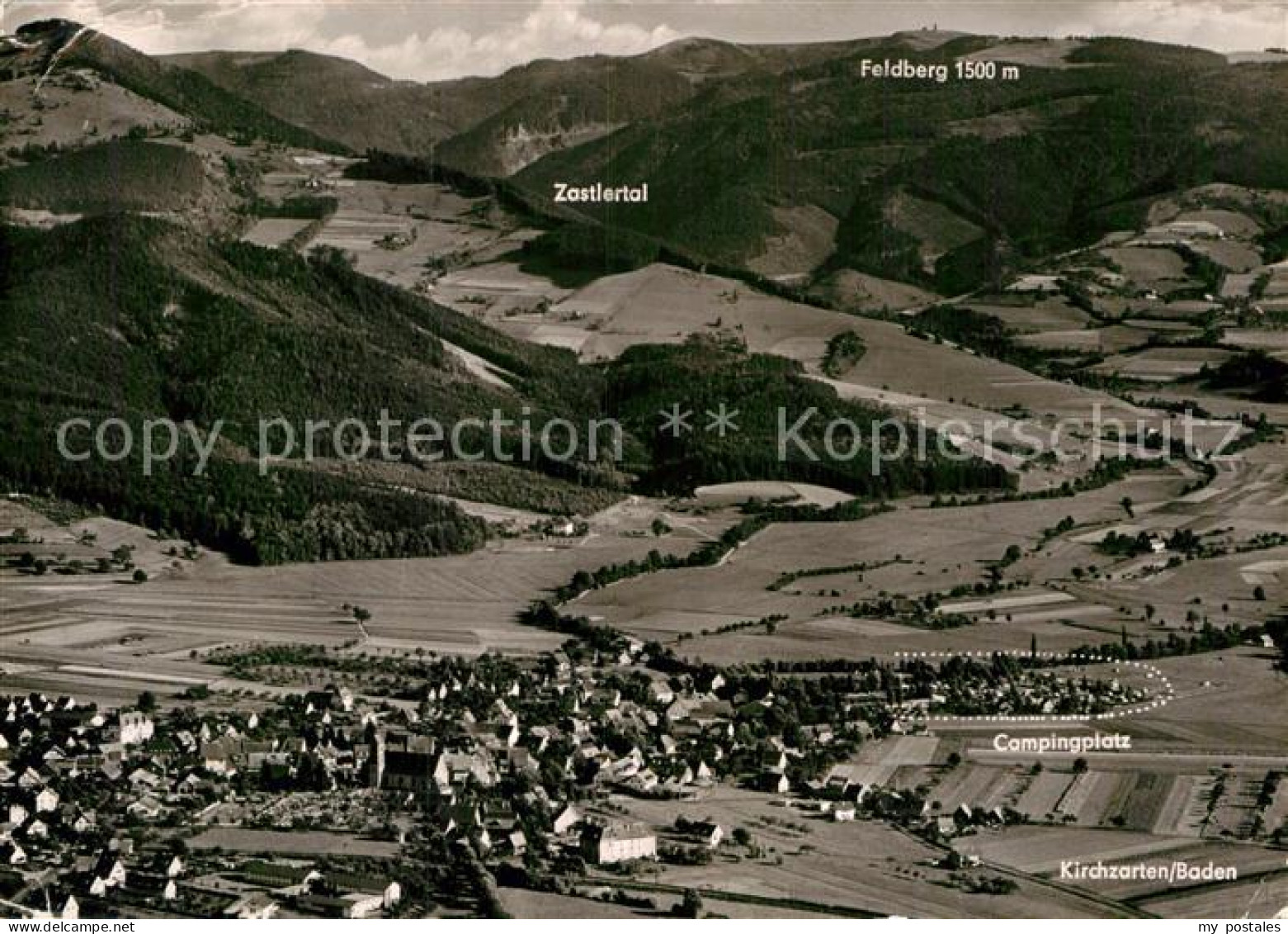 72945786 Kirchzarten Campingplatz Zastlertal Feldberg Schwarzwald Thorbecke Luft - Kirchzarten