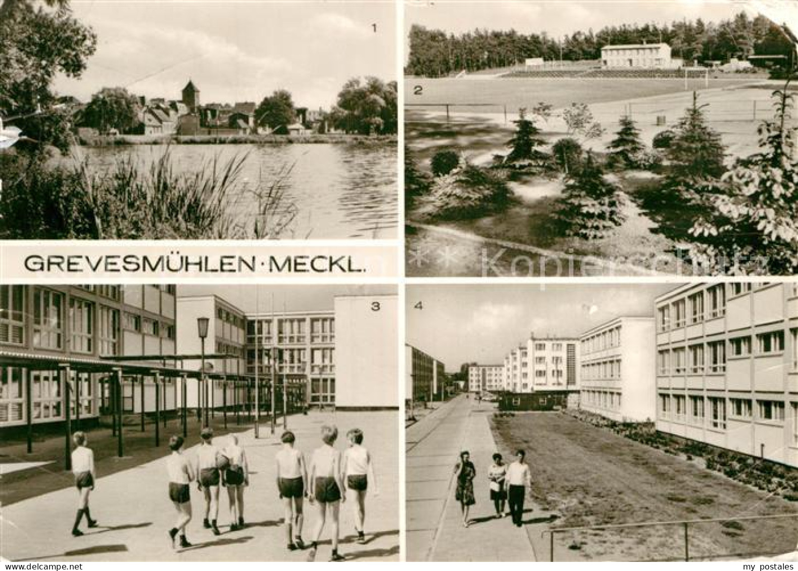 72942712 Grevesmuehlen Vielbecker See Sportplatz Polytechnische Oberschule Am Pl - Grevesmühlen