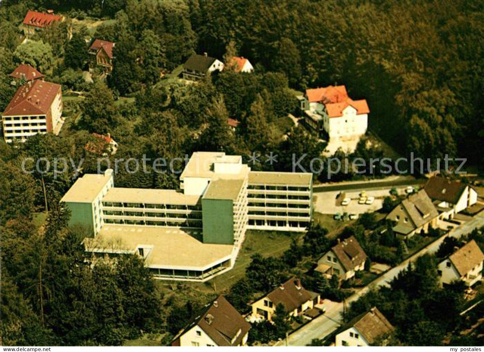 72942632 Bad Gandersheim Fliegeraufnahme Osterberg-Sanatorium Bad Gandersheim - Bad Gandersheim