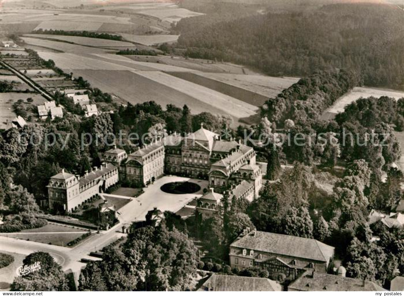 72942028 Arolsen Bad Waldeck Schloss Luftkurort Fliegeraufnahme Arolsen - Bad Arolsen