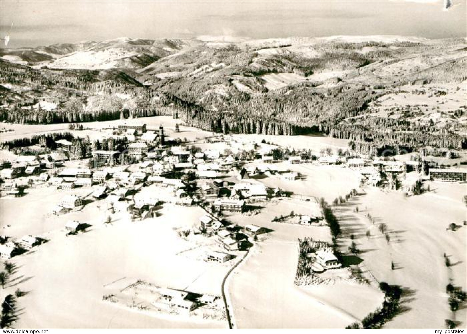 72941932 Hoechenschwand Kurort Wintersportplatz Im Schwarzwald Fliegeraufnahme H - Höchenschwand