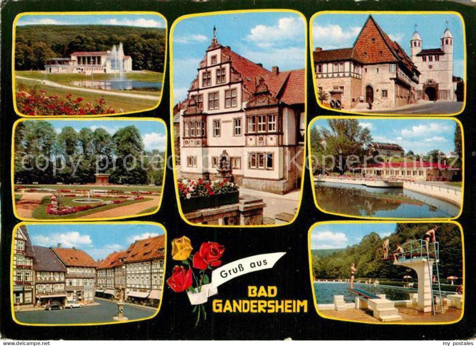 72941396 Bad Gandersheim Ortsansichten  Bad Gandersheim - Bad Gandersheim