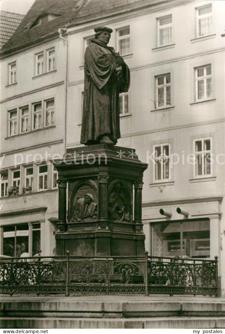 72940723 Eisleben Lutherdenkmal Statue Eisleben - Eisleben