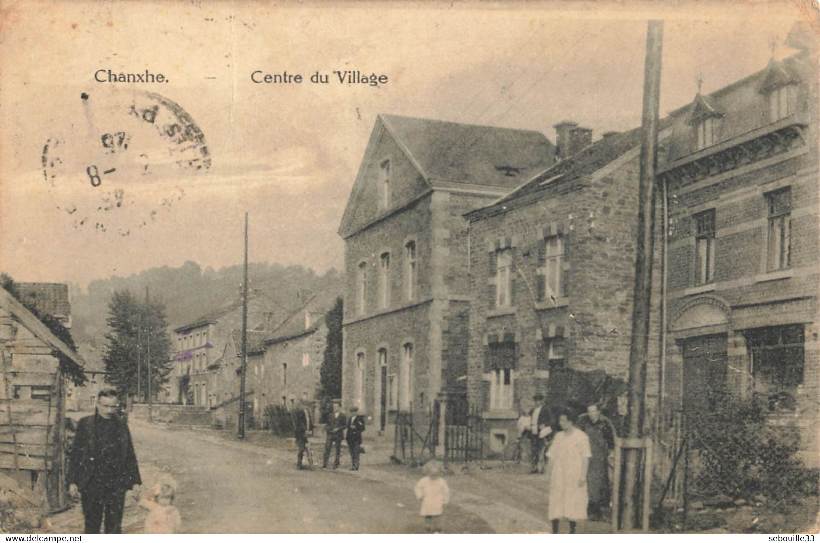 CPA - Belgique - Chanxhe - Centre Du Village - Sprimont