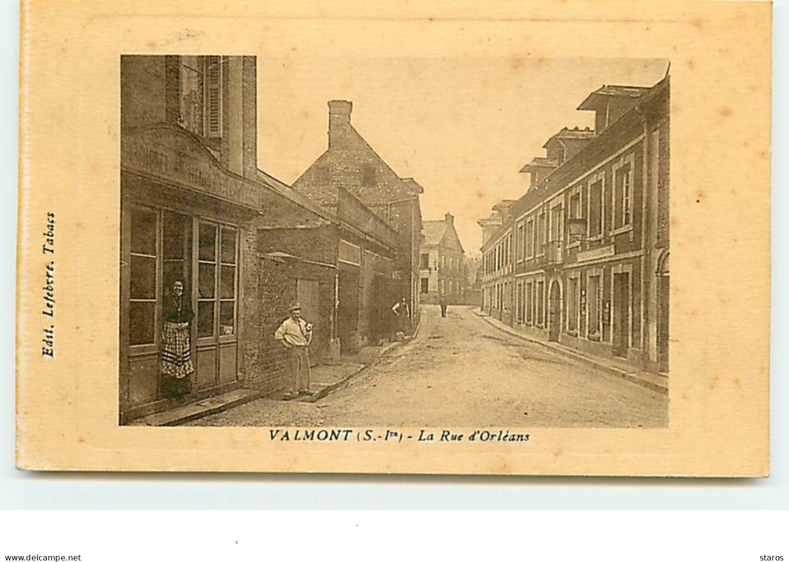 VALMONT - La Rue D'Orléans - Valmont