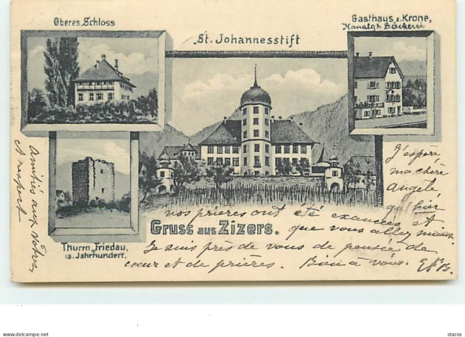 Gruss Aus Zizers - St. Johannesstift - Multi-vues - Zizers