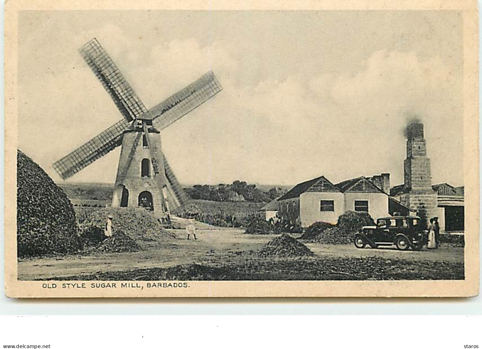 Old Style Sugar Mill, Barbados - Moulin à Vent - Molen - Barbades