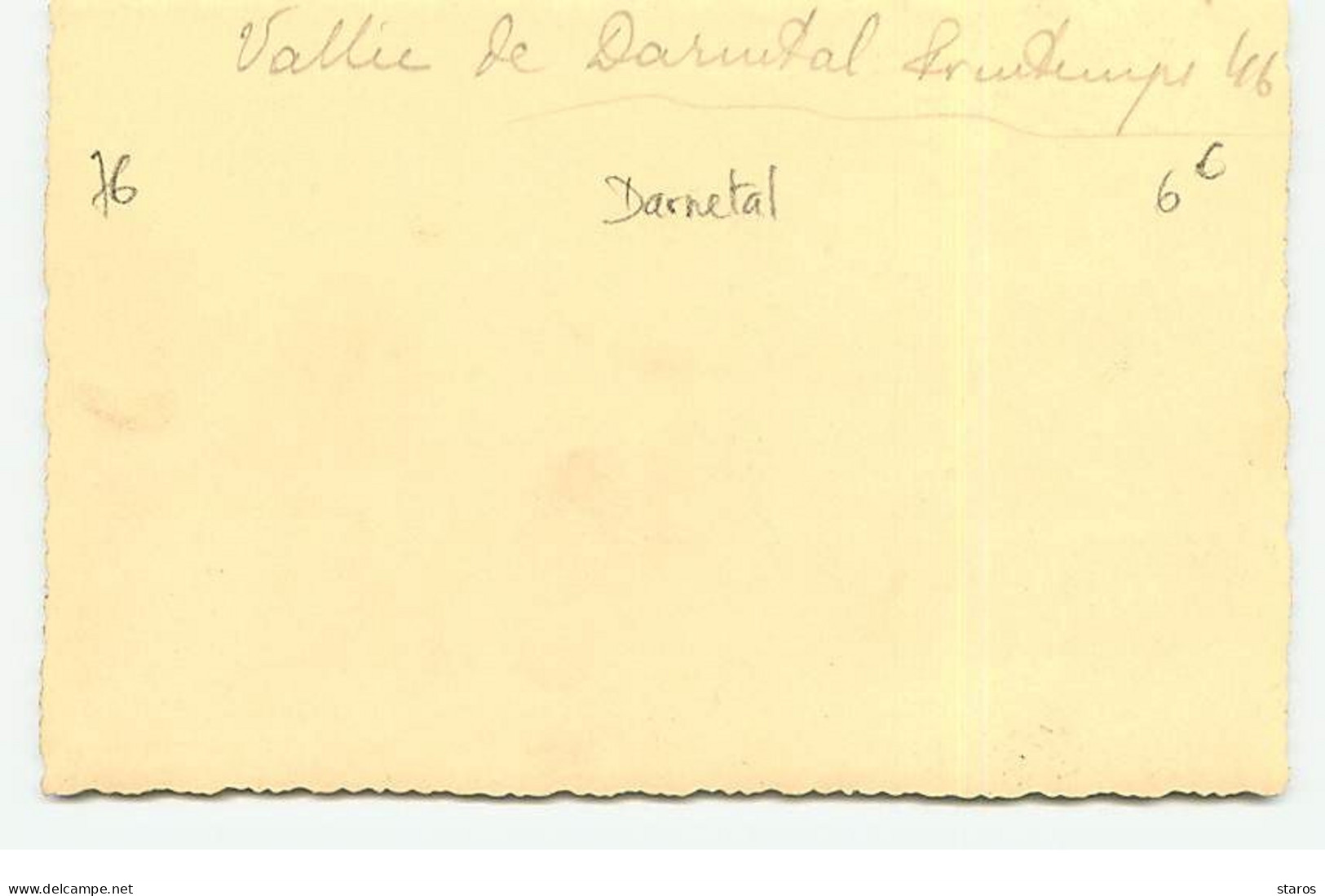 Photo - DARNETAL - Vallée (Format 13,5 X 9 Cm) - Darnétal