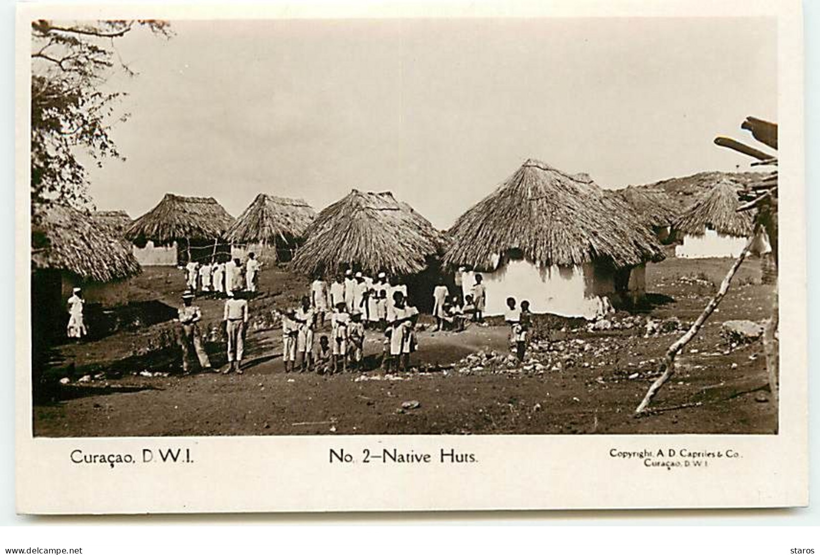 Curaçao - DWI - Native Huts N°2 - Curaçao