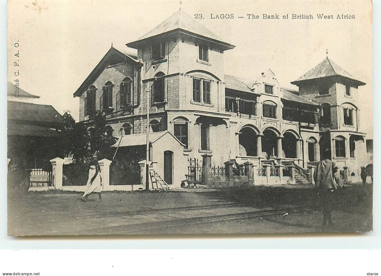 LAGOS - The Bank Of British West Africa - Nigeria