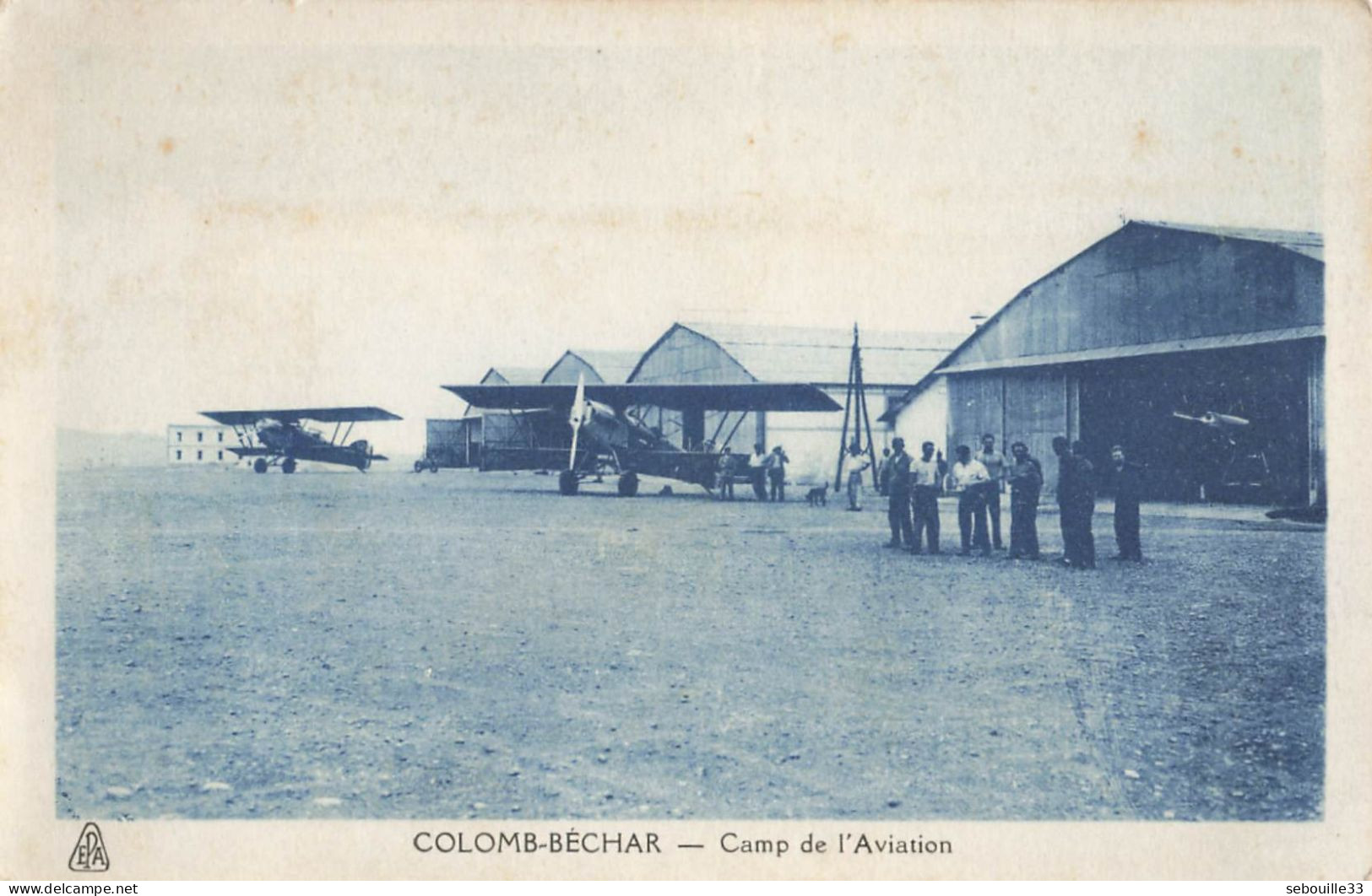 CPA - Algérie - Colomb Béchar - Camp De L'Aviation - Bechar (Colomb Béchar)
