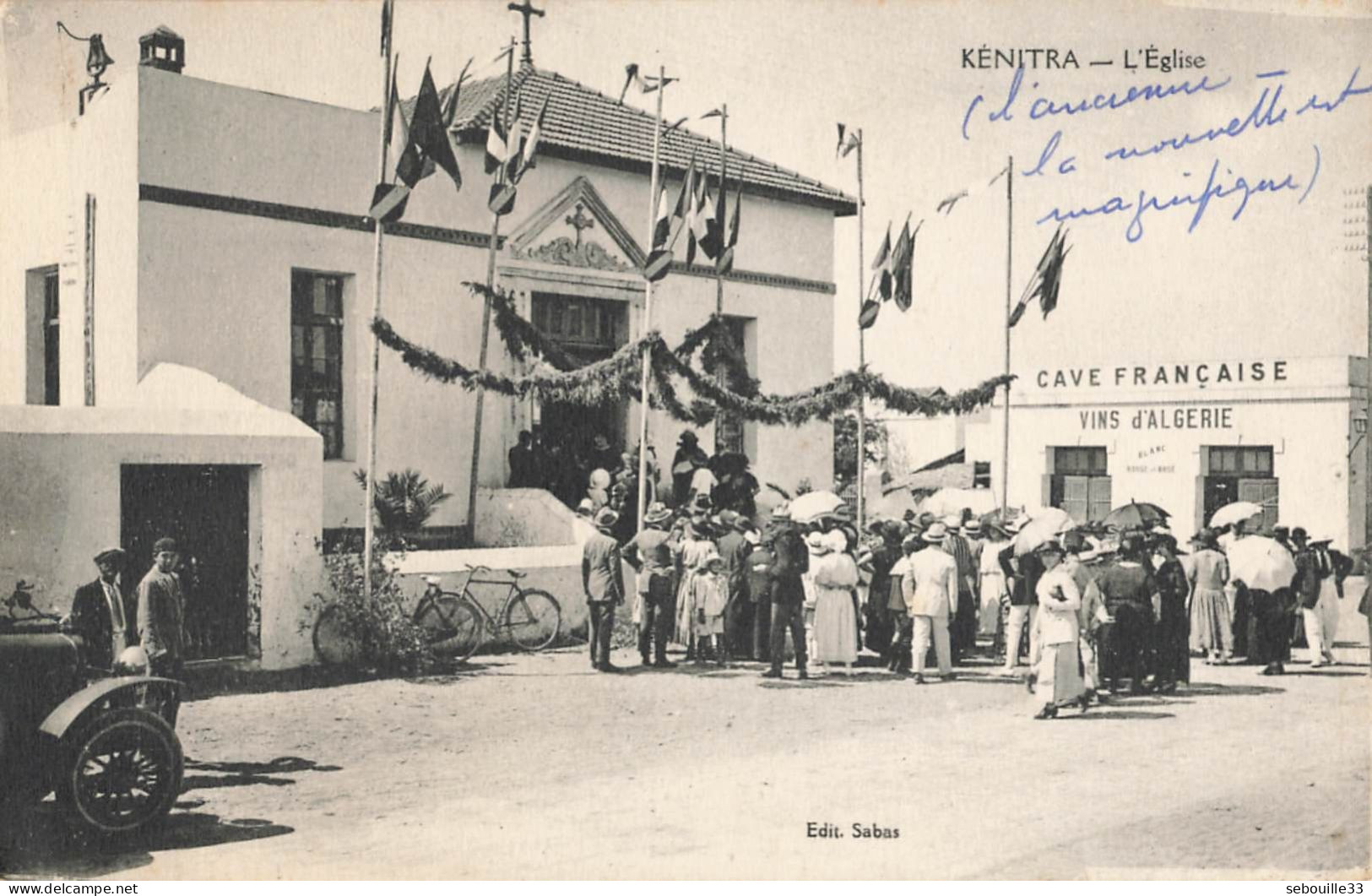 CPA - Maroc - Kenitra - L'église - Bechar (Colomb Béchar)