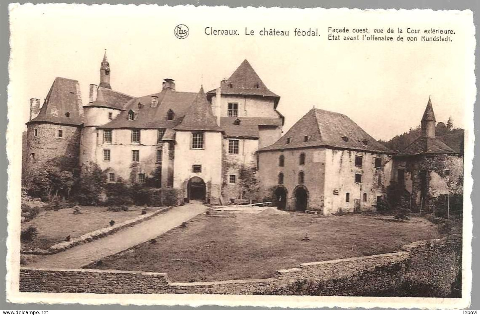 CLERVAUX « Le Château Féodal» - Nels - Clervaux