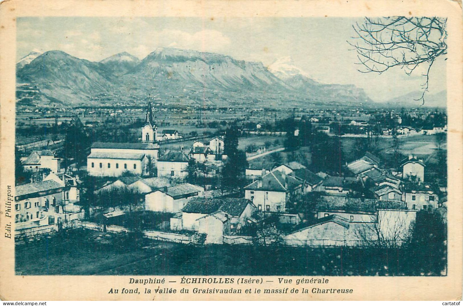 ECHIROLLES . Vue Générale . - Echirolles