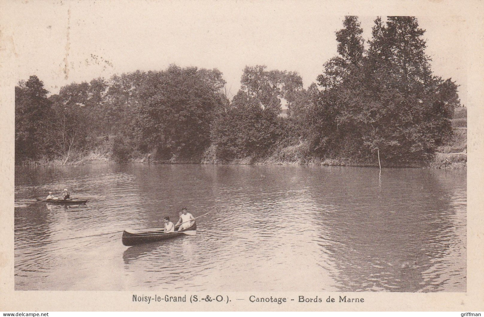 NOISY LE GRAND CANOTAGE BORDS DE MARNE TBE - Noisy Le Grand