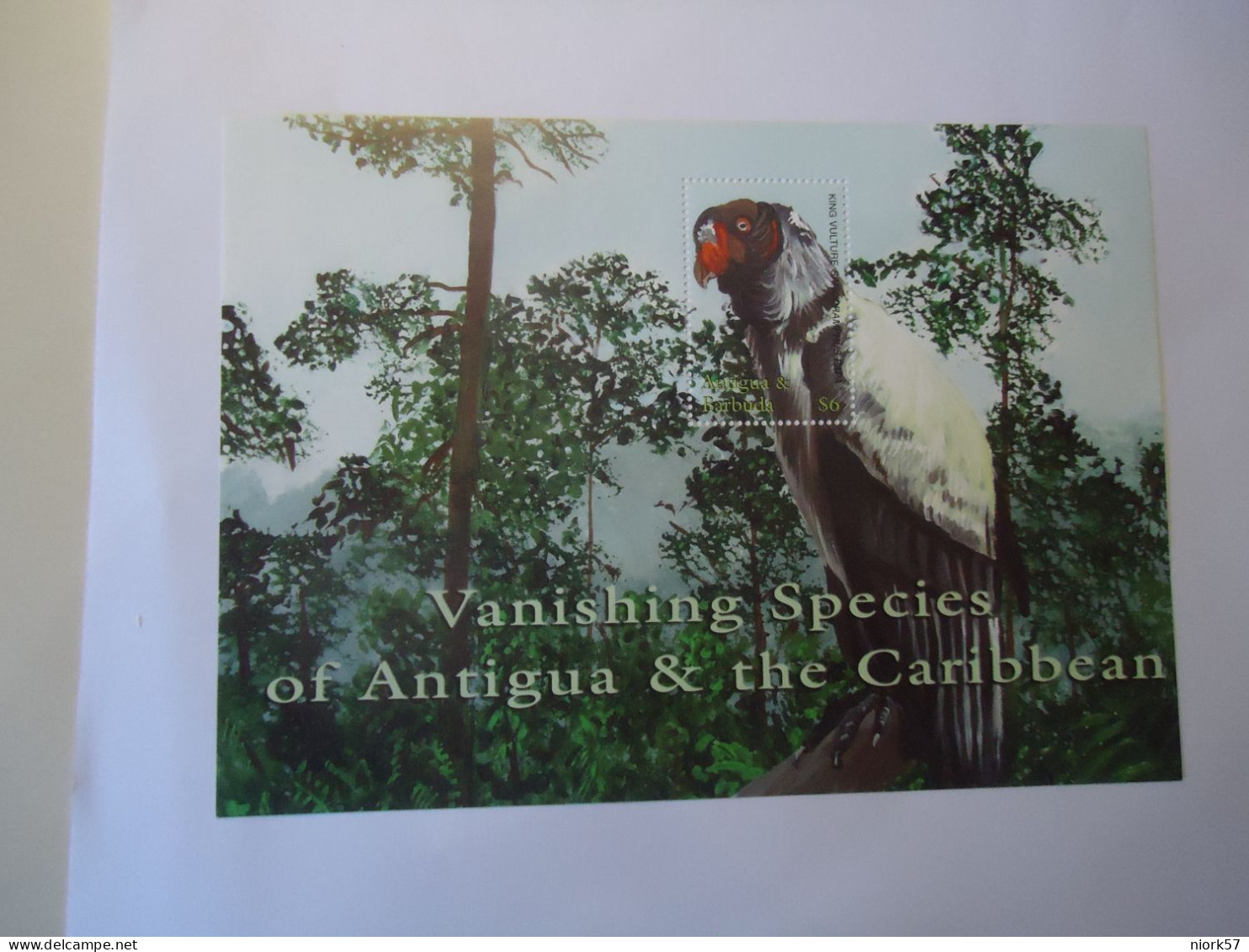 ANTIGUA  & BARBUDA  MNH  STAMPS SHEET BIRD BIRDS PARROTS - Papagayos