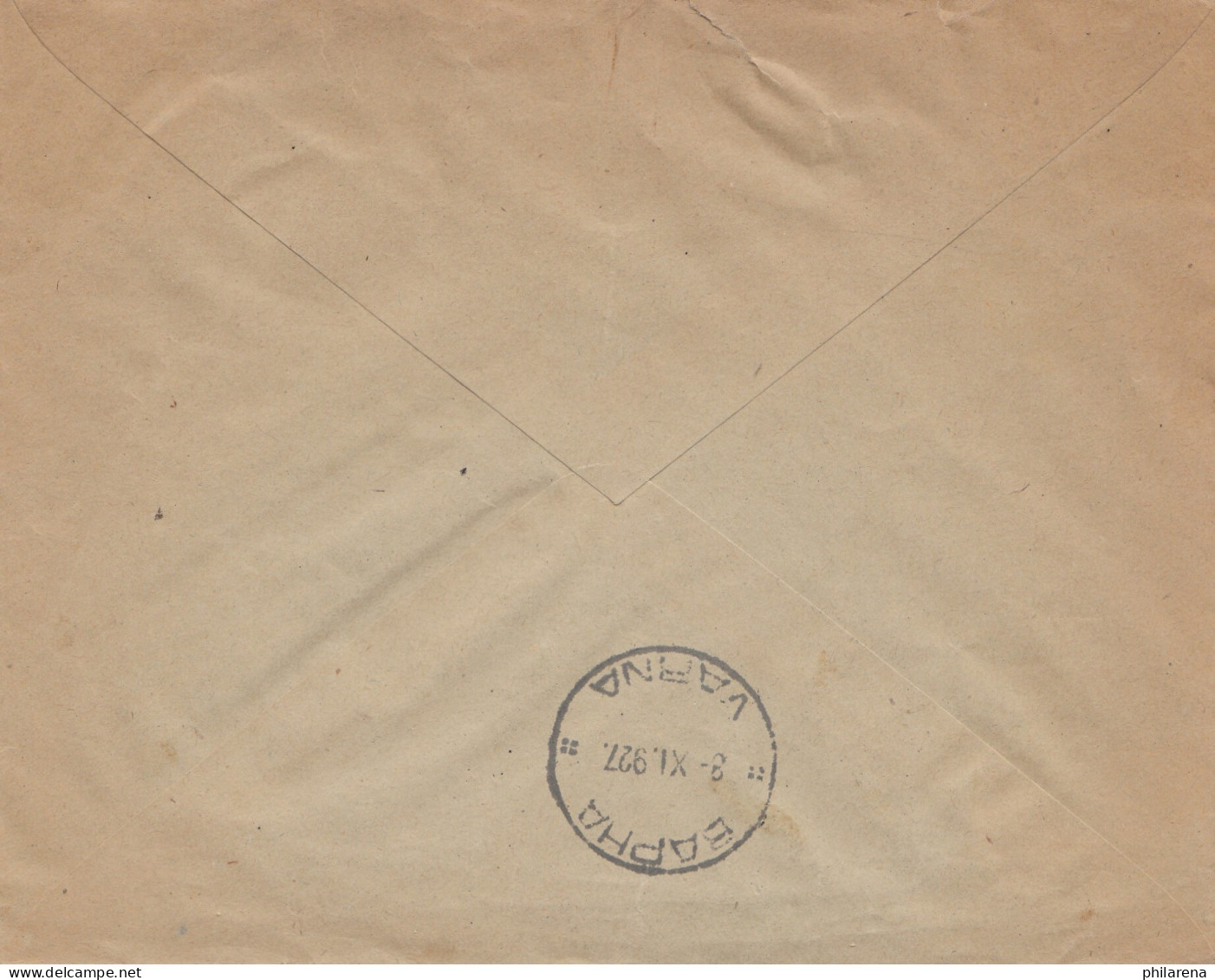 Bulgarien 1927: Brief Aus Sofia Nach Varna - Sonstige & Ohne Zuordnung