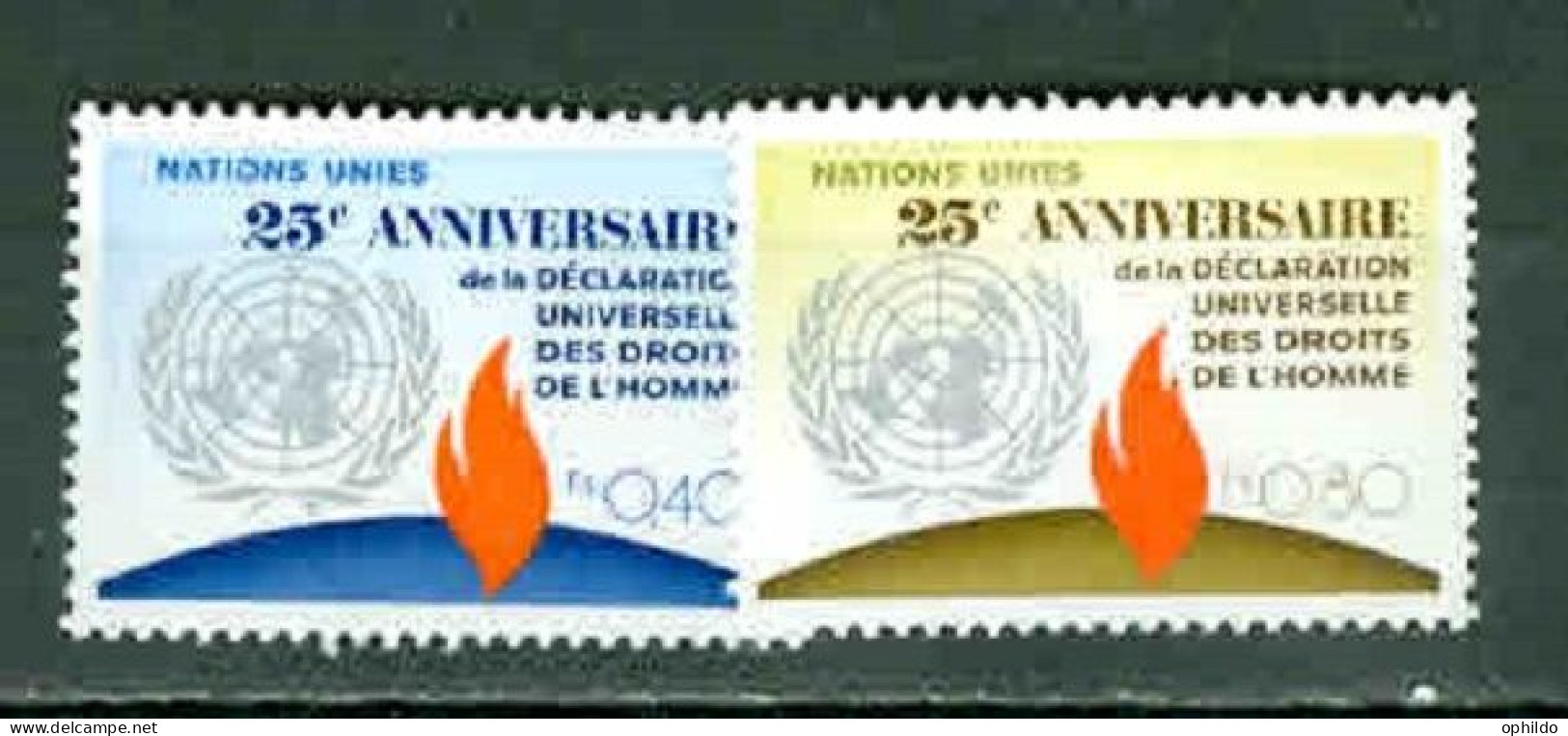 Nations Unies  Genève   35/36  * *  TB    - Ongebruikt