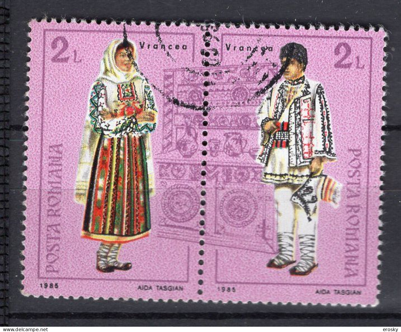 S1424 - ROMANIA ROUMANIE Yv N°3615/16 - Usado