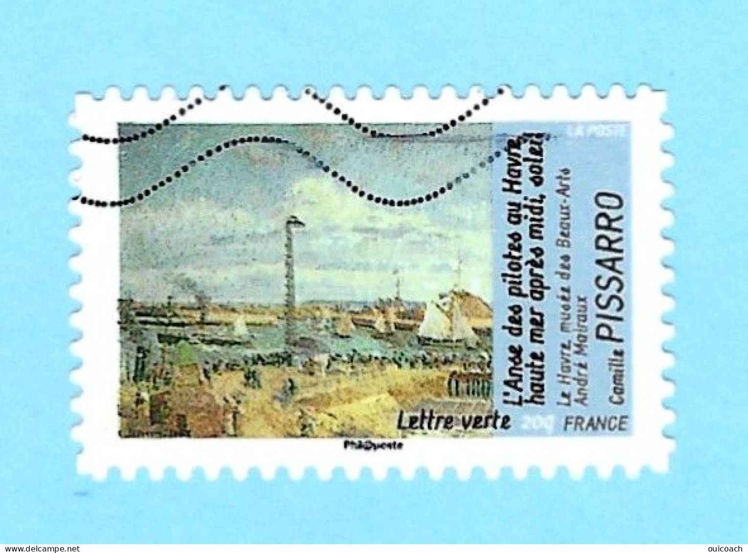 Le Havre, Voilier, Bateau, Camille Pissarro 828 - Impressionisme