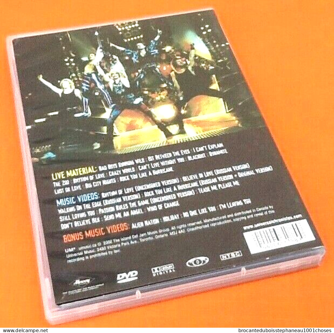 DVD  Scorpions  A Savage Crazy World - Music On DVD