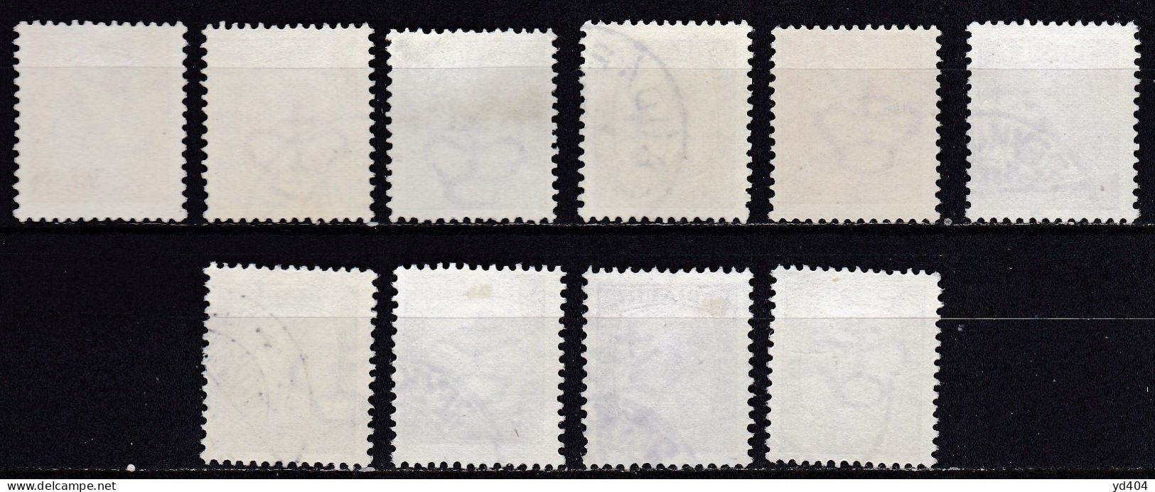 IS008A – ISLANDE – ICELAND – 1907/08 – KINGS CHRISTIAN IX & FREDERIK VII - SG # 81/6 USED 11,50 € - Usados