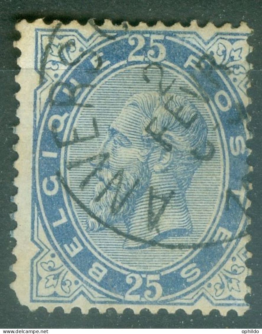 Belgique   40  Ob  Second Choix    - 1883 Leopold II