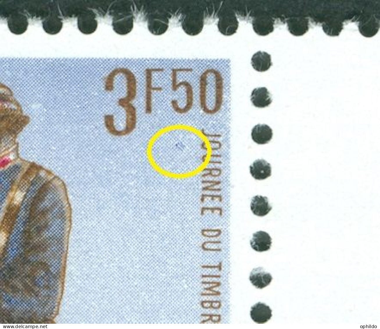 Belgique  1577 LV5  * *  TB   Point Sous 3.50 Francs - 1961-1990