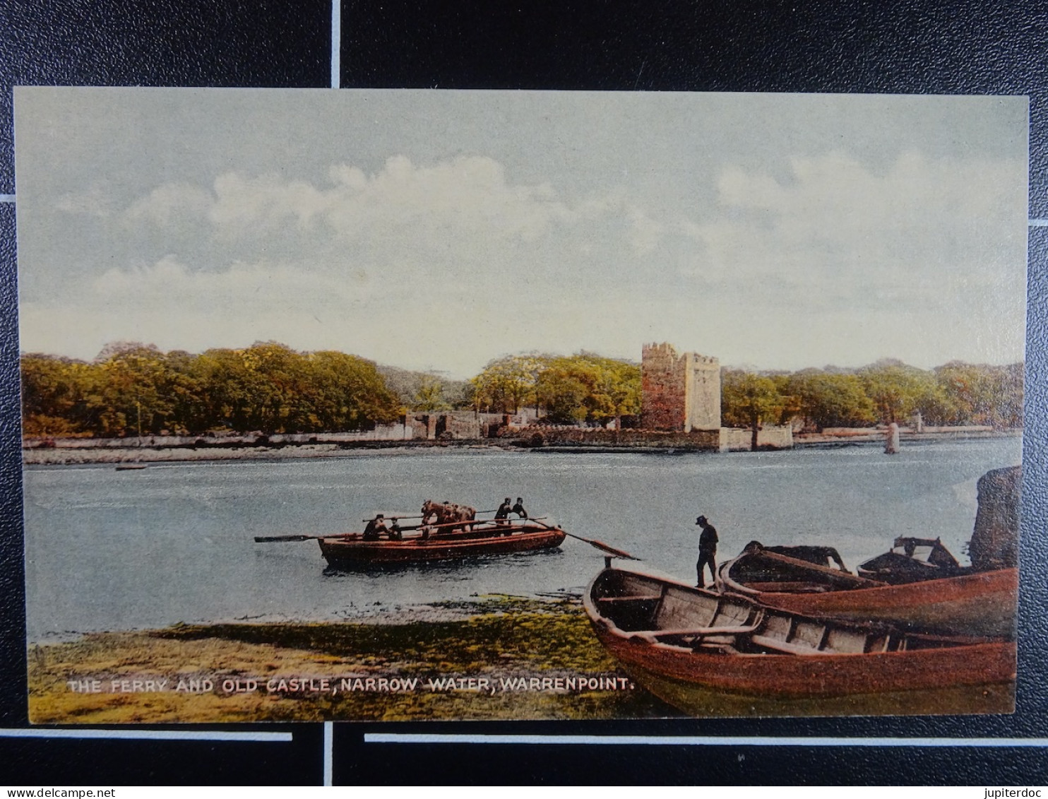 The Ferry And Old Castle, Narrow Water, Warrenpoint - Down