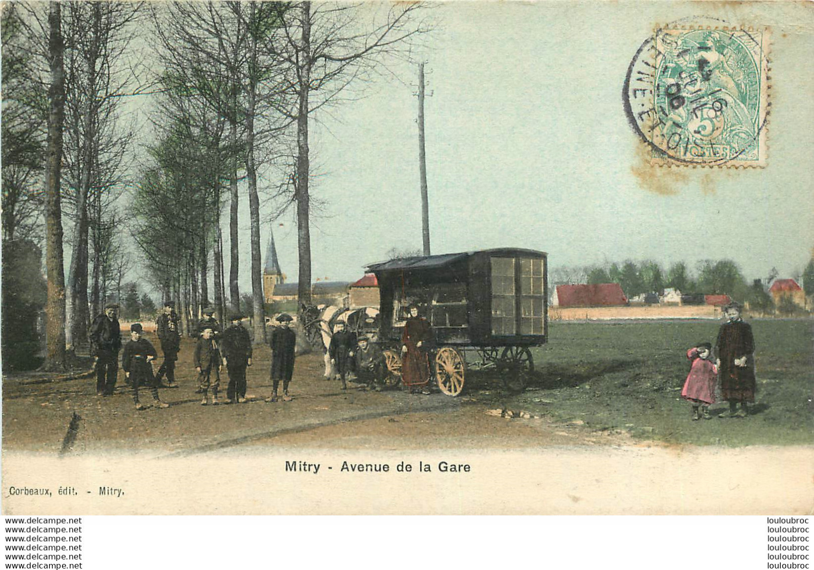 MITRY AVENUE DE LA GARE ATTELAGE - Mitry Mory