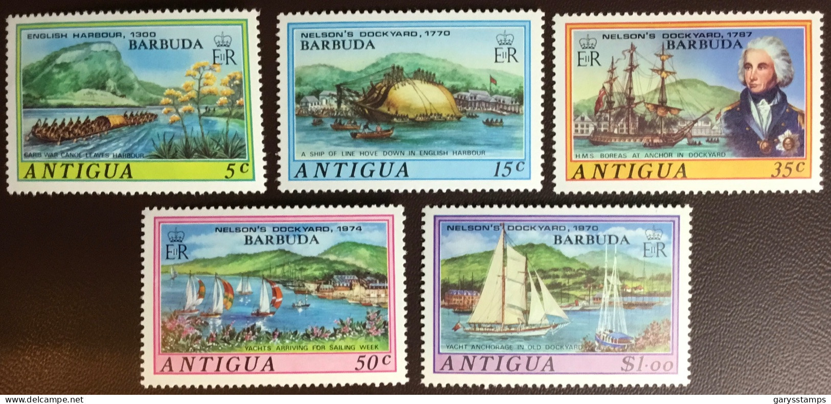 Barbuda 1975 Nelson’s Dockyard MNH - Barbuda (...-1981)