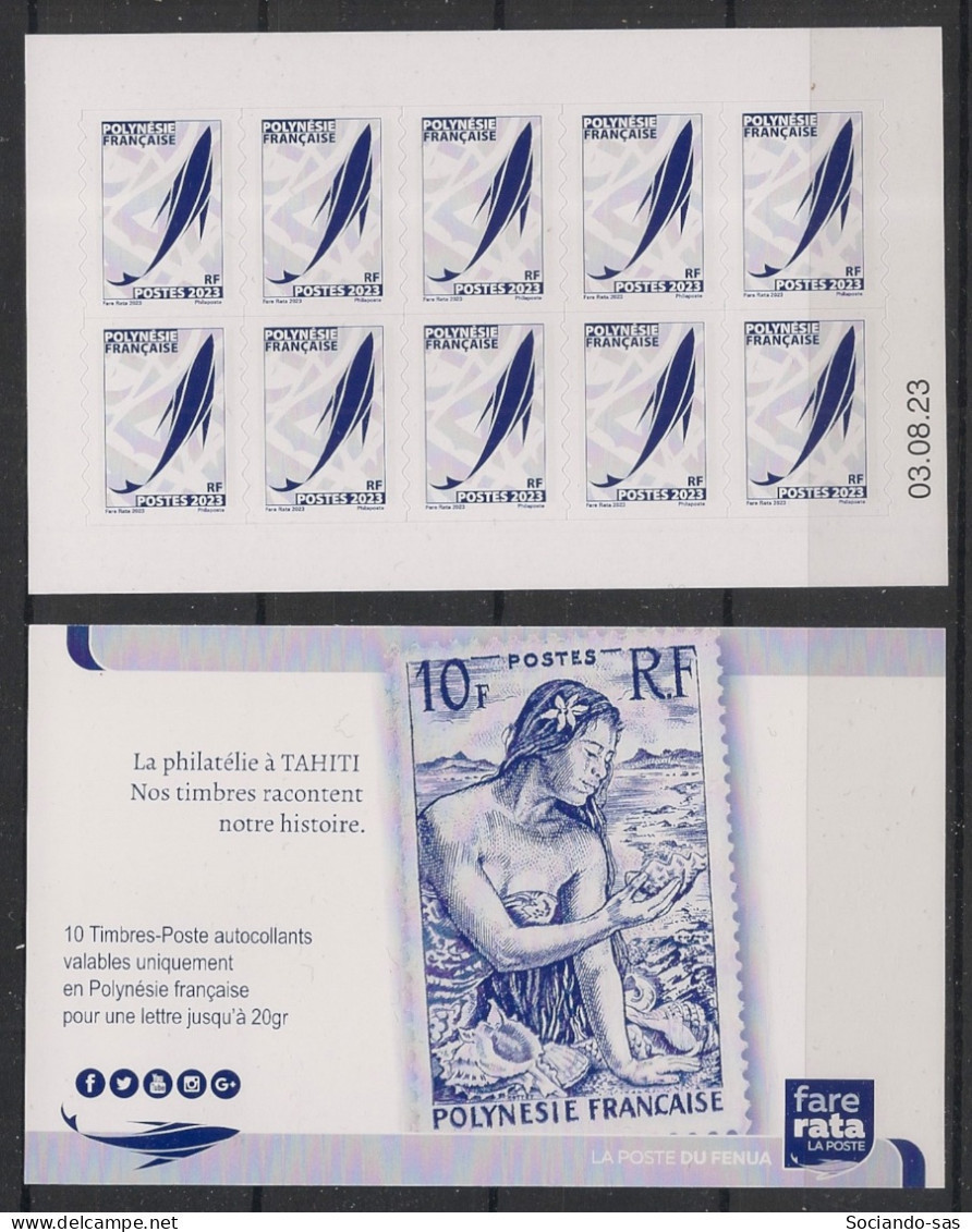 POLYNESIE - 2023 - Carnet N°YT. C1304 Du 03/08/2023 - Neuf Luxe ** / MNH / Postfrisch - Carnets