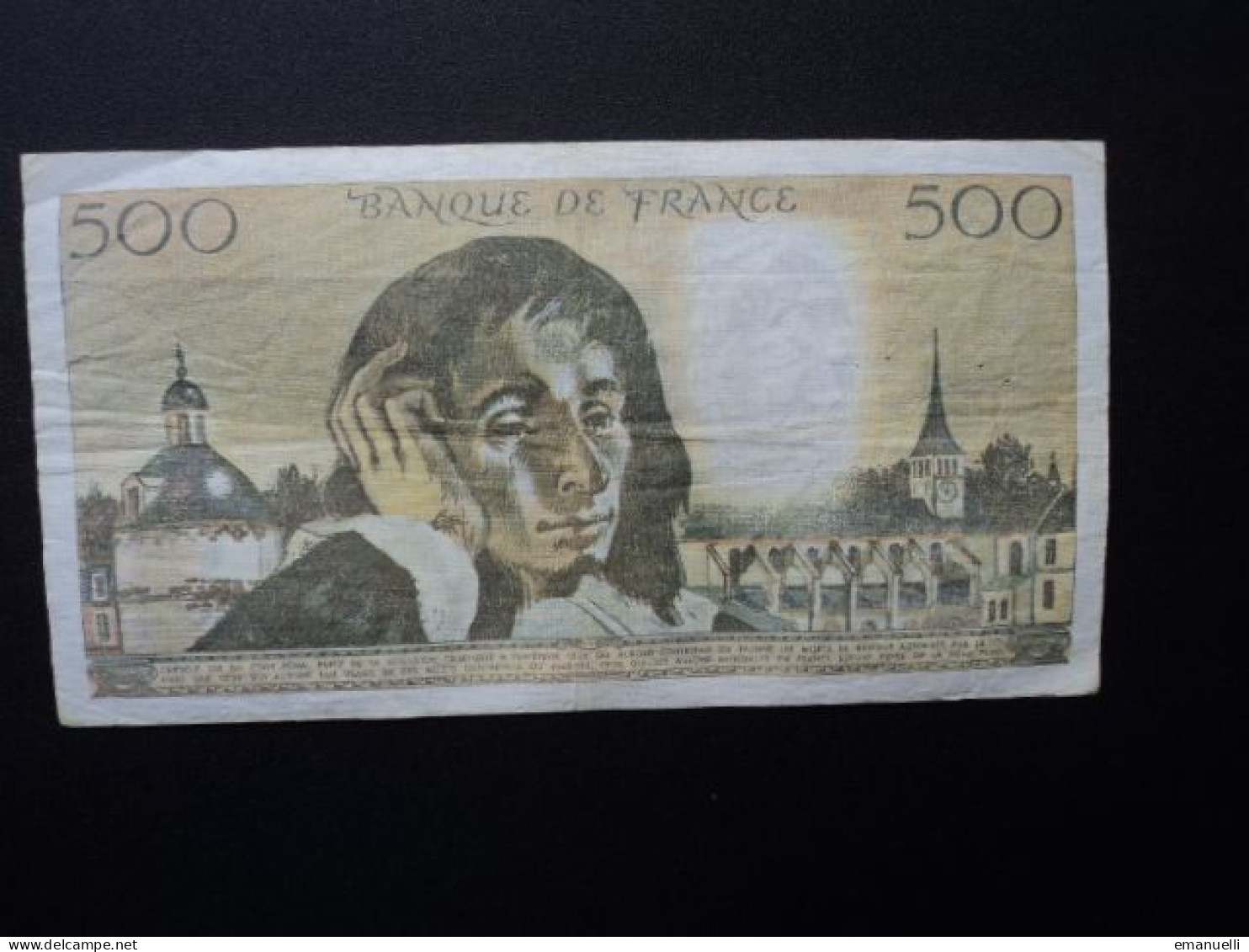 FRANCE : 500 FRANCS  3-11-1977   FAYETTE 71 / PICK 156d     TTB  * - 500 F 1968-1993 ''Pascal''