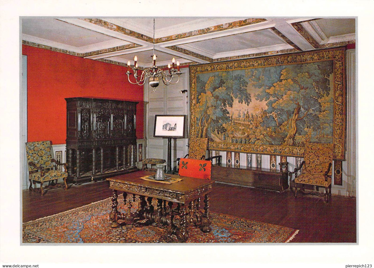 17 - Dampierre Sur Boutonne - L'intérieur Du Château - Le Grand Salon - Dampierre-sur-Boutonne