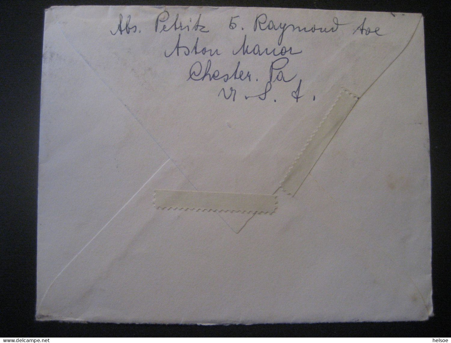 Vereinigte Staaten- Bedarfsbrief Gelaufen 1966 Von Chester Nach München - Briefe U. Dokumente
