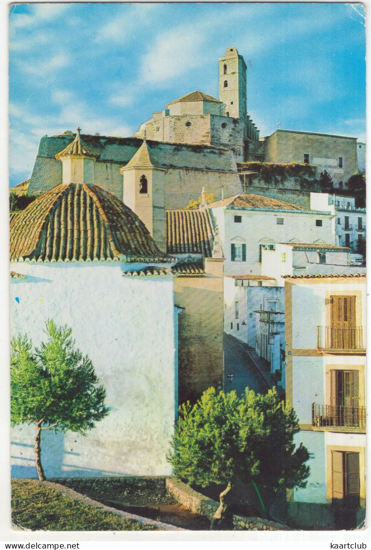 299 - Ibiza - Detalle Dalt Vila - (Baleares / Espana/Spain) - 1969 - Ibiza