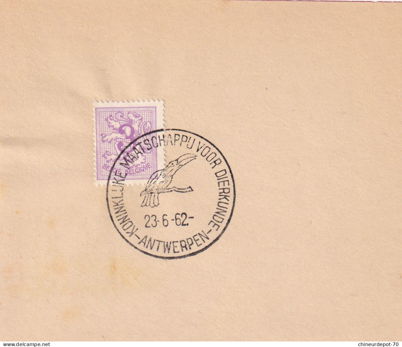 1962 ANTWERPEN - Storia Postale