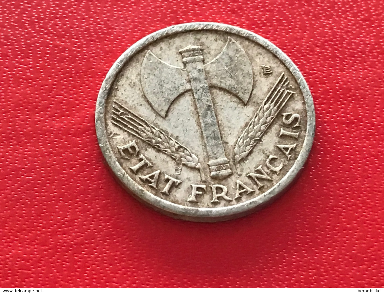 Münze Münzen Umlaufmünze Frankreich 1 Franc 1943 Ohne Münzzeichen - 1 Franc