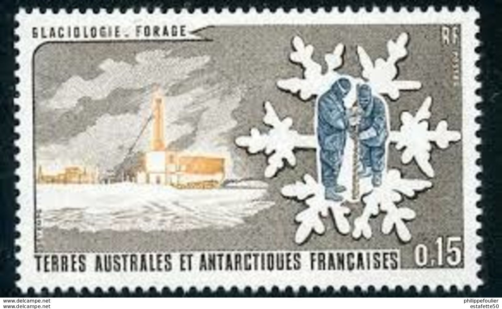 TAAF;1984; TP  N° 102;glaciologie ;NEUFS**;MNH - Verzamelingen & Reeksen